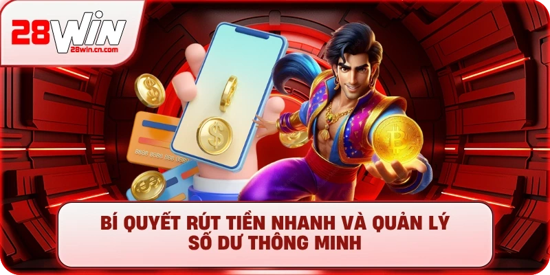 Rút Tiền 28Win - Hướng Dẫn Nhanh Gọn, Tiền Về Sau 3 Phút 4 Bí quyết rút tiền nhanh và quản lý số dư thông minh